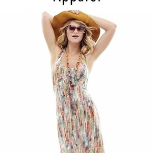 Cabi Dot Geo Halter Sundress